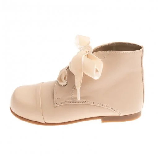 Louise Beige Boots - imagine 2