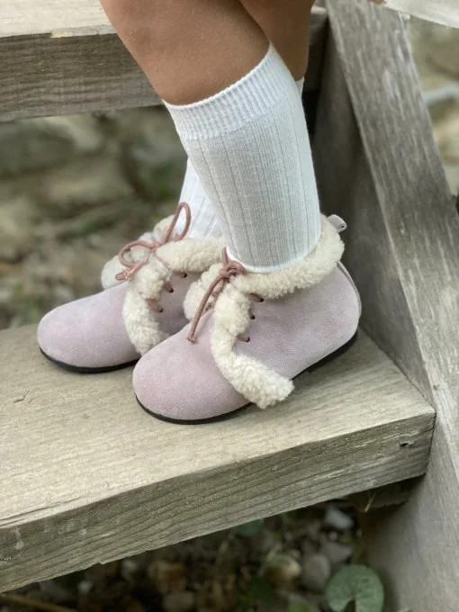 Oscar Boots Dusty Pink - imagine 7