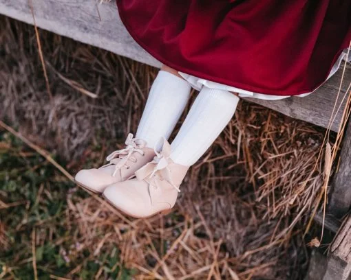 Louise Beige Boots - imagine 3