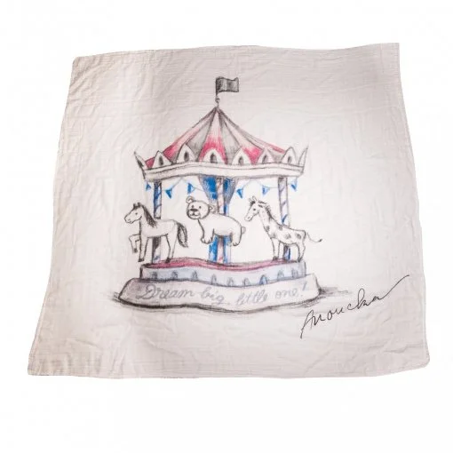 Carousel Muslin Swaddle