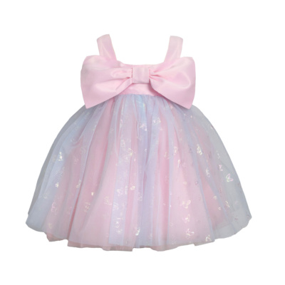 Amelie Pink Holographic Butterflies