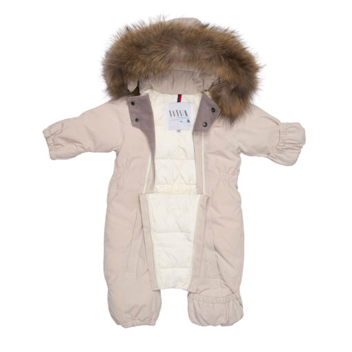 Arlo Baby Snowsuit Beige - Image 2