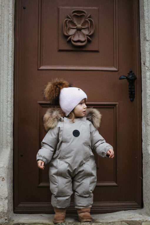 Arlo Baby Snowsuit Cappuccino - Image 6